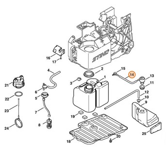 Wąż, Stihl 41303587600