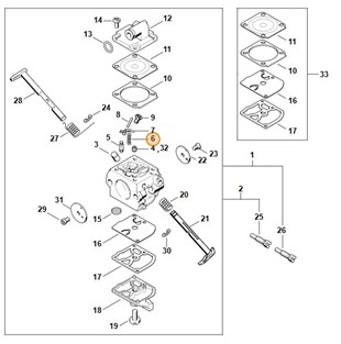 Sprężyna, Stihl 11301223001