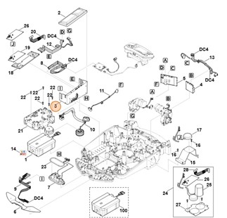 Moduł układu elektronicznego, Stihl 63094301414