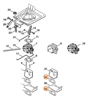 Uszczelka 0,5 mm, Stihl 11111291401
