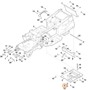 Sworzeń, Stihl 61657041810