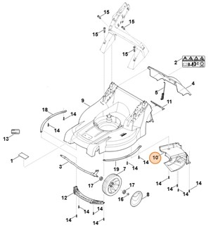 Pokrywa, Stihl 63587060708