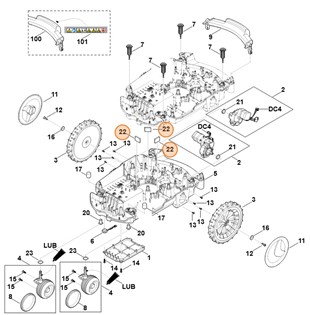 Wkładka tłumiąca, Stihl 63097063200