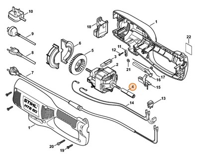 Adapter, Stihl 48107107600