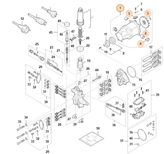 Silnik elektryczny 230 V/50 Hz, Stihl RE016000214