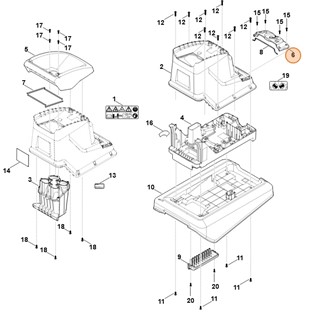 Pokrywa, Stihl 60137060701