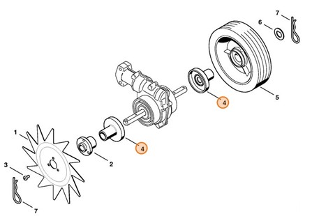 Tulejka, Stihl 46017138302