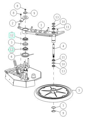 Łożysko 6908 2RS, Orec 89-3115-069084