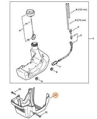 Płyta ochronna, Stihl 41513506600