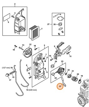 Wąż, Stihl 42831418600