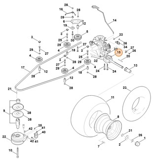Przekładnia T3-CHBF-2X3C-1TX4, Stihl 61706400130
