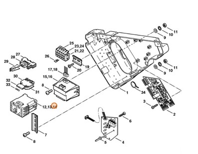 Zabezpieczenie 100-C23KJ10, Stihl 47524370501