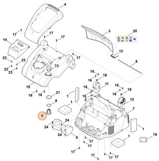 Nakrętka, Stihl 62917160300
