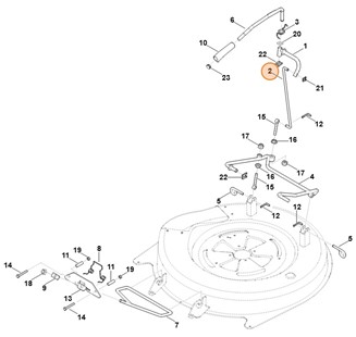 Drążek, Stihl 61407031751