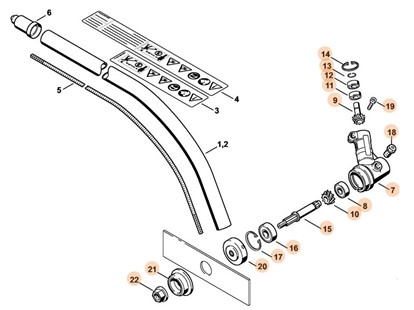 Przekładnia, Stihl 41336400107