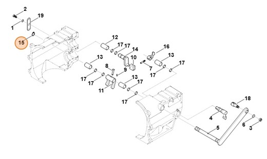 Pierścień zabezpieczający, Stihl 62516431002