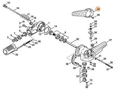 Dźwignia regulacyjna, Stihl 42306433502