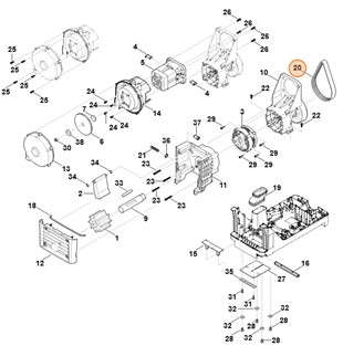 Pasek, Stihl 60137646800