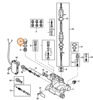 Śruba zamykająca, Stihl 47577085804