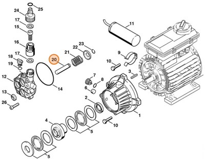 Tłok, Stihl 47287013100