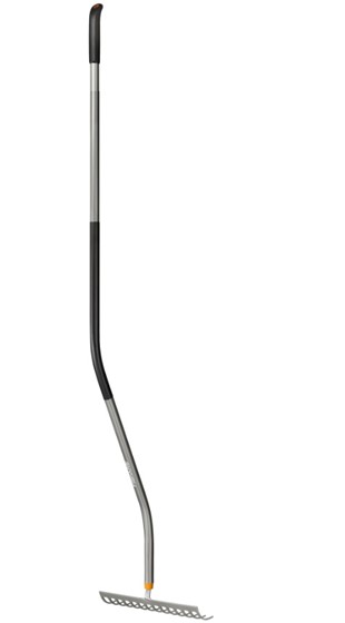 Grabie do trawy, ziemi 14 zębów wygięty trzonek ERGONOMIC, Fiskars 1077112