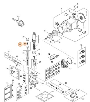 Element łączący, Stihl RE017907101