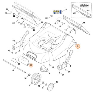 Obudowa, Stihl 62907403007