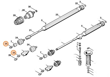 Dysza 2507, Stihl 49005021035