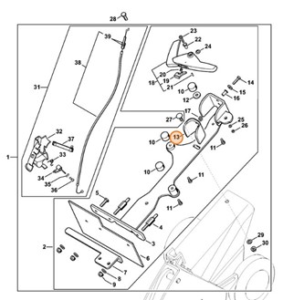 Mocowanie, Stihl 42247931100