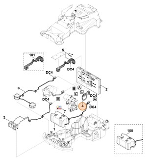 Przewód wtyku diagnostycznego, Stihl 63014400300