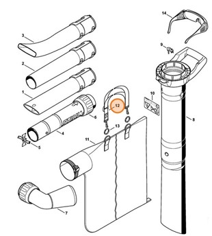 Pas nośny, Stihl 42277109003