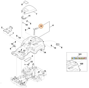 Czujnik opadów, Stihl 63014005800
