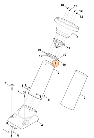 Pierścień zaciskowy, Stihl 60087067100