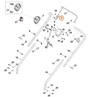 Element mocujący, Stihl 63114031100