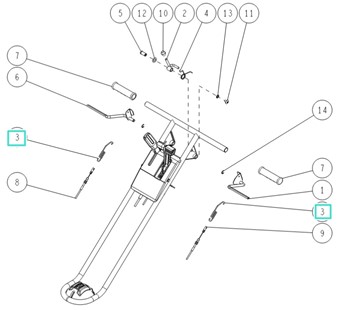 Sprężyna ostrza, Orec 0214-71200