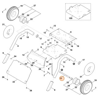Oś kół, Stihl 60127632710