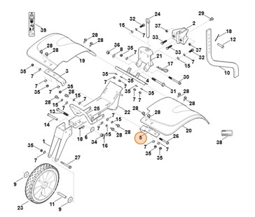 Uchwyt, Stihl 62507104503