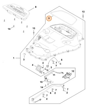 Uszczelka, Stihl IA017090406