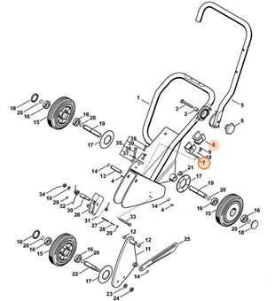 Ramię mocujące, Stihl 42247904100