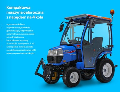 TM3187 A, Traktor Iseki TM3187 A