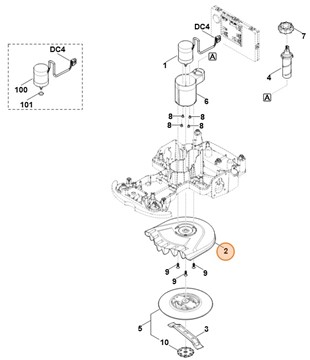 Obudowa, Stihl 63017011002