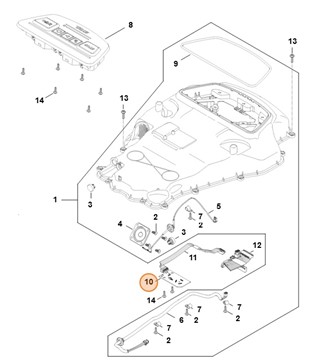 Moduł elektroniczny, Stihl IA014301405