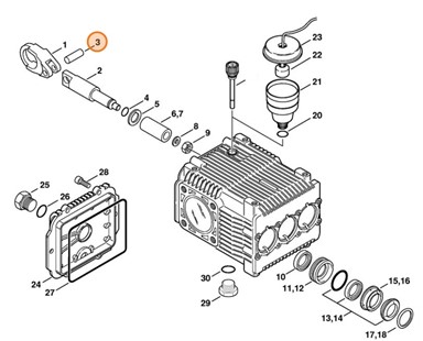 Trzpień, Stihl 47707085100