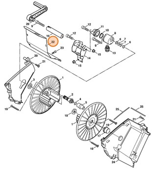 Ściana tylna, Stihl 47707631101