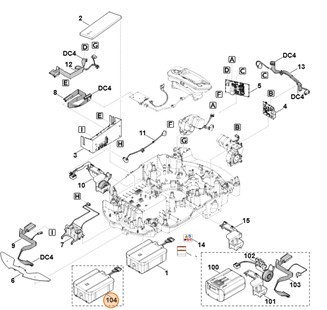 Akumulator bateria AAI 250, Stihl 63090071072