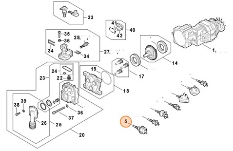 Przewód przyłącza zasilania, Stihl RE024402020