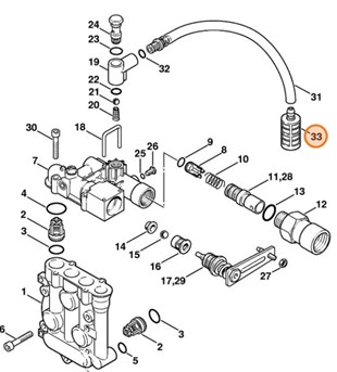 Głowica ssąca, Stihl 47167016600
