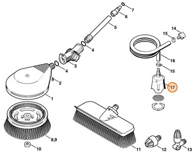 Głowica ssąca, Stihl 49005002400
