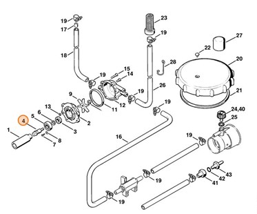 Wał, Stihl 42037002800