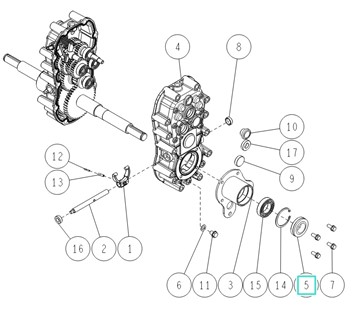 Uszczelka olejowa AP 30.55.16, Orec 0297-08000